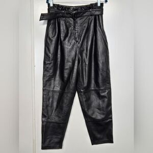 ASOS Black Leather Pants